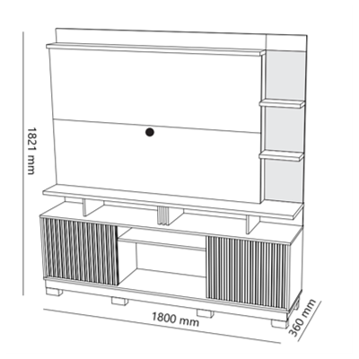 HOME DENVER 1.8M GRIGIO FOSCO/CINAMOMO MEL COD 664.025 HOME DENVER 1.8M GRIGIO FOSCO/CINAMOMO MEL COD 664.025